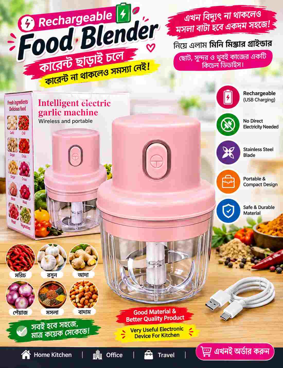 Mini Food Blender